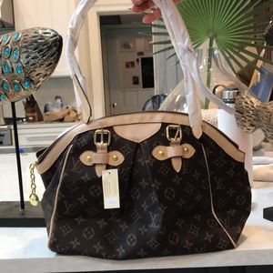 Faux Louis Vuitton Shoulder Bag